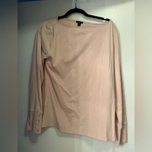 Ann Taylor long Sleeve shirt with dazzled sleeves